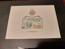 Rare! Guinée 1965 - Exposition Mondiale New York - Neuf