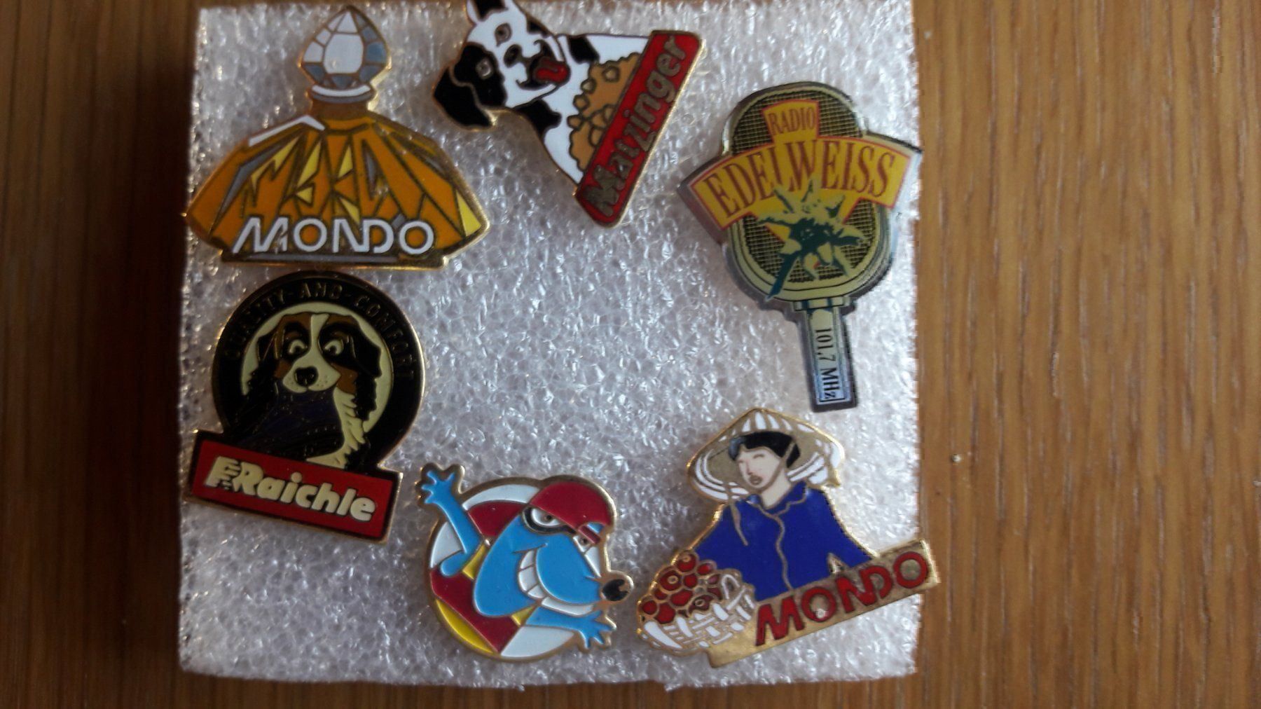 Plaketten & Abzeichen: Pin/Matzinger/Raichle/Mondo – Gebraucht aus Brugg AG von Mashaba 1