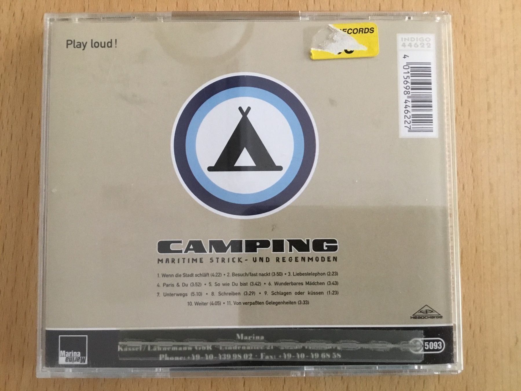CD: Camping - Maritime Strick- und Regenmode – Usato da Rüti ZH venduto da alumedien 1