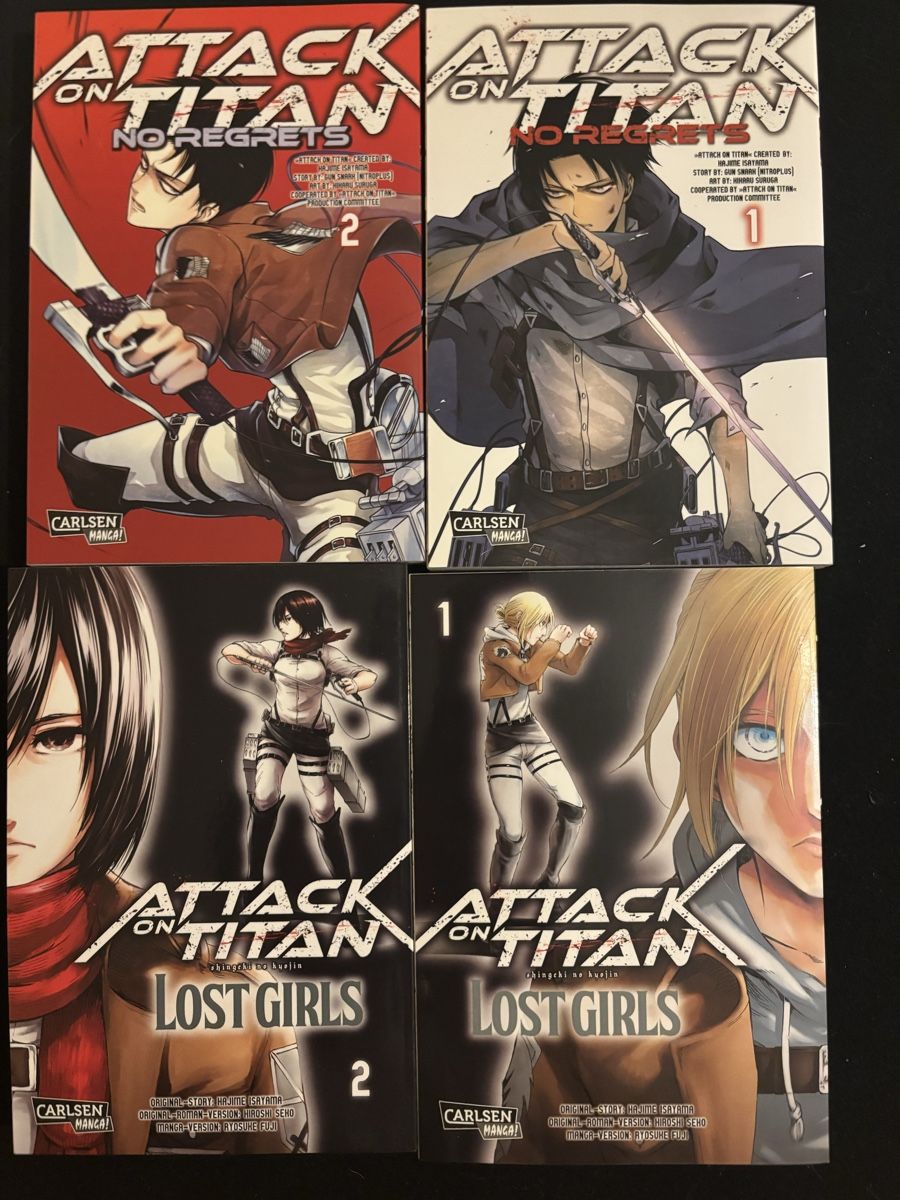 Fumetti: verschiedene Attack on Titan Mangas – Nuovo e nell'imballaggio originale da Andelfingen venduto da Good_Quality 2