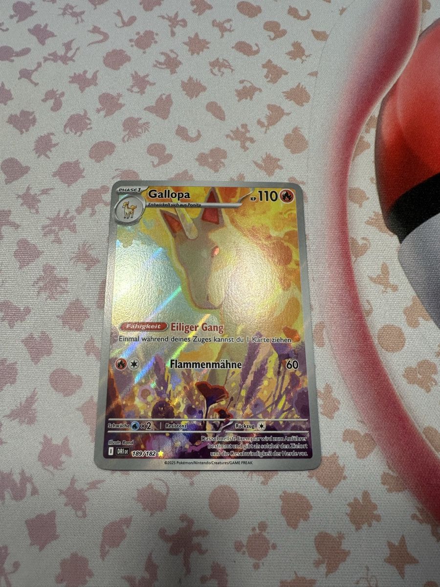 Pokémon Carte collezionabili: Galoppa DRI 189/182 DE ab 1.-- – Usato da Recherswil venduto da Nitschy