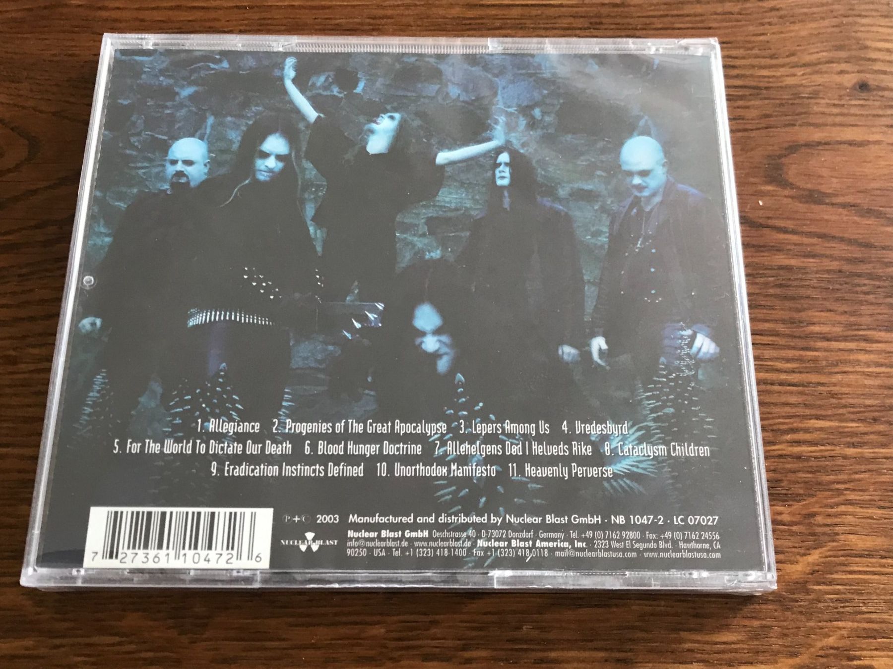 CDs: 4 CD's von DIMMU BORGIR - Black Metal – Neuf avec emballage d'origine à Buchs AG par Archie 1