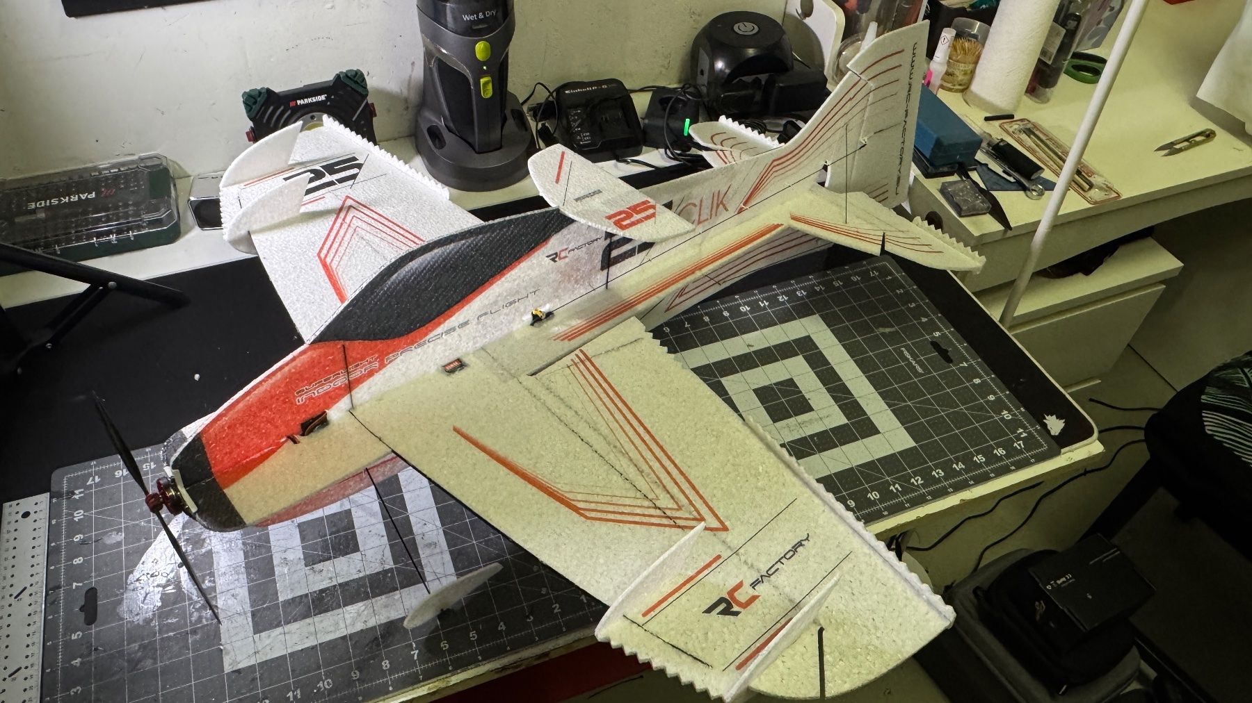 RC Modellbau: Click25 von RC Factory mit AM20 Combo – Gebraucht aus Urdorf von andreas.itten