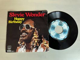STEVIE WONDER tolle Single Geburtstag Happy birthday Motown