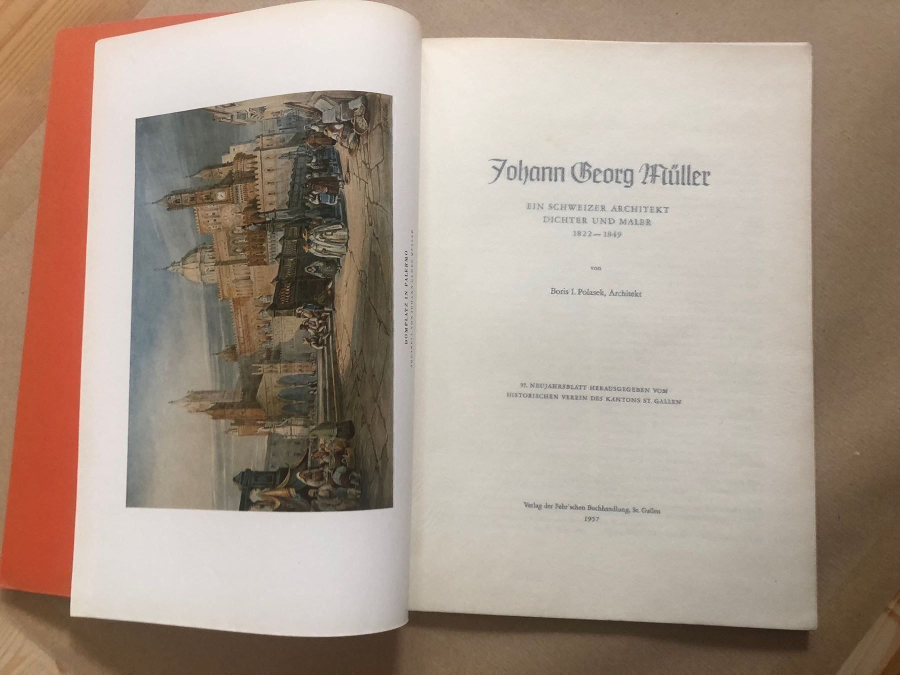 Bücher: Boris I. Polasek: Johann Georg Müller. – Gebraucht aus Zürich von allp 1