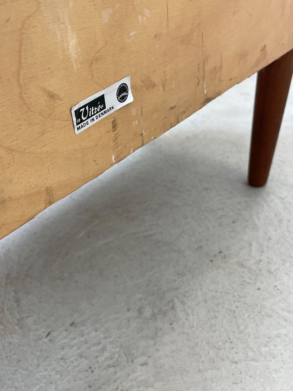 Schreibtische: Danish Teak Sekretär MidCentury 60s – Gebraucht aus Basel von MidMod20C 8