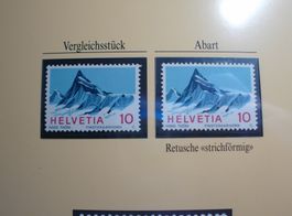 Abart 1966 **, Finsteraarhorn, "Retusche Strichförmig"