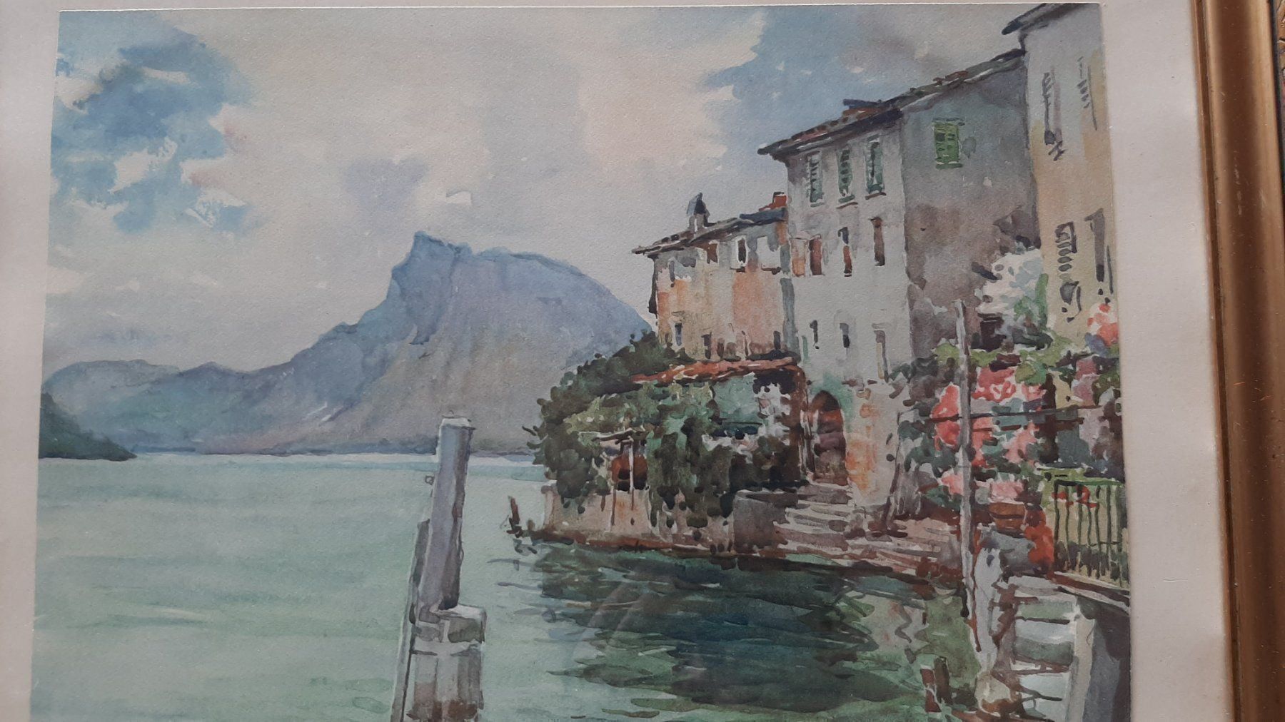 Tableaux: Jolie Aquarelle encadrée – D'occasion à Pully par bro_n52j 4