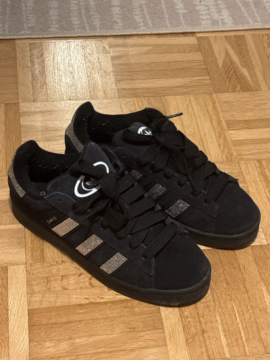 Adidas Scarpe da donna: Adidas Campus 00 schwarz mit Strass – Nuovo (secondo la descrizione) da Solothurn venduto da con_sk82