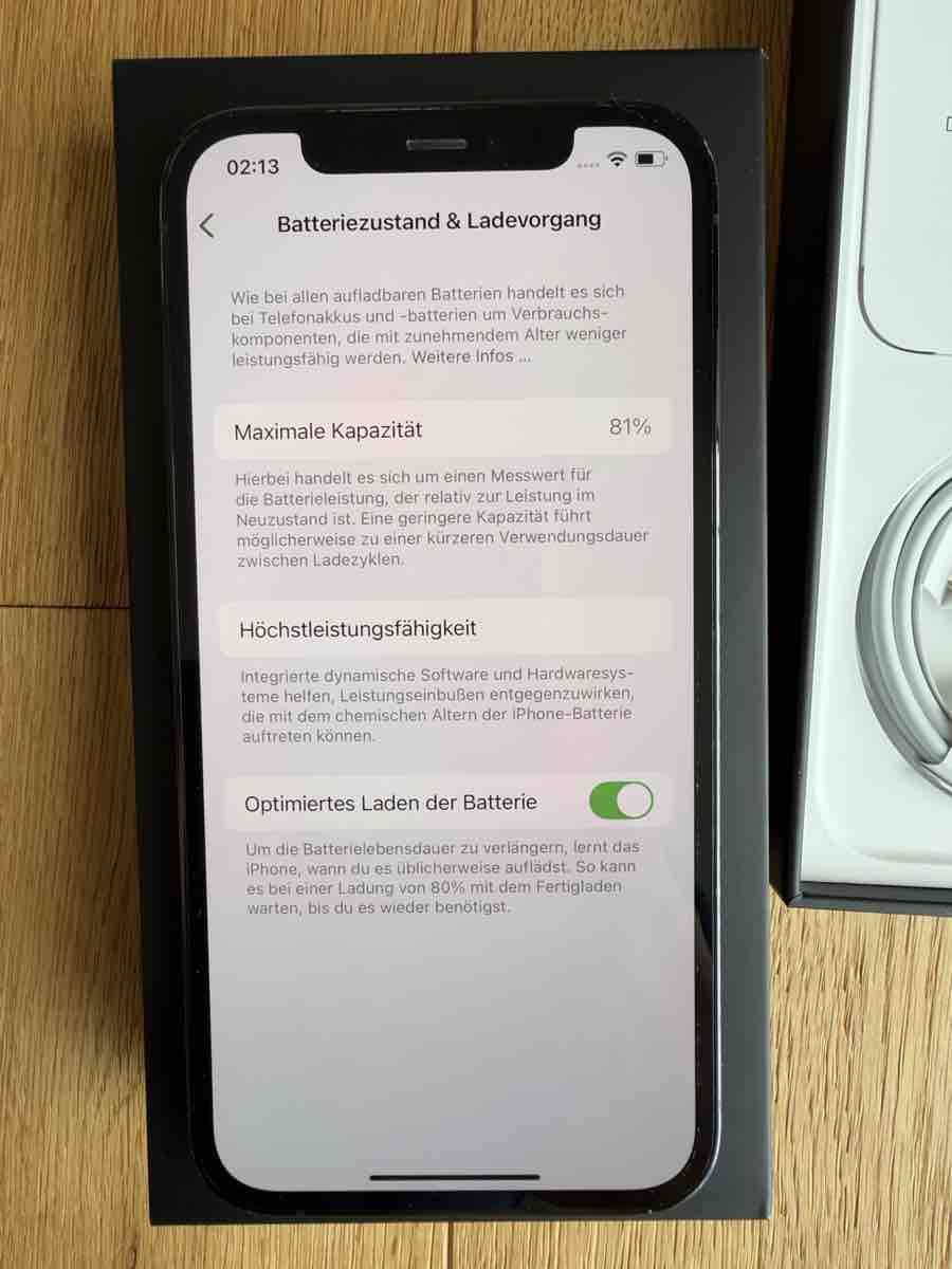 Apple Portables: Apple iPhone 12 Pro 256 GB – D'occasion à Vitznau par Divino 3