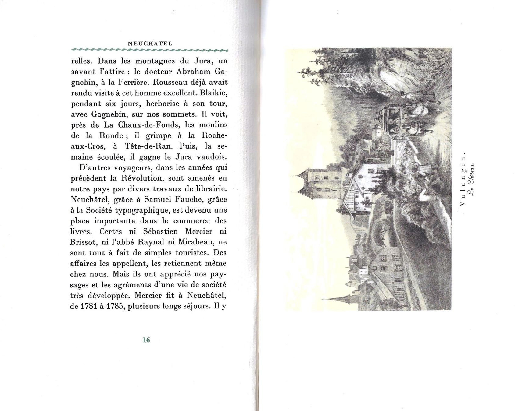 Bücher: Neuchâtel Pays de tourisme - 1948 Charly Guyot – Gebraucht aus Savagnier von Ne2065 2