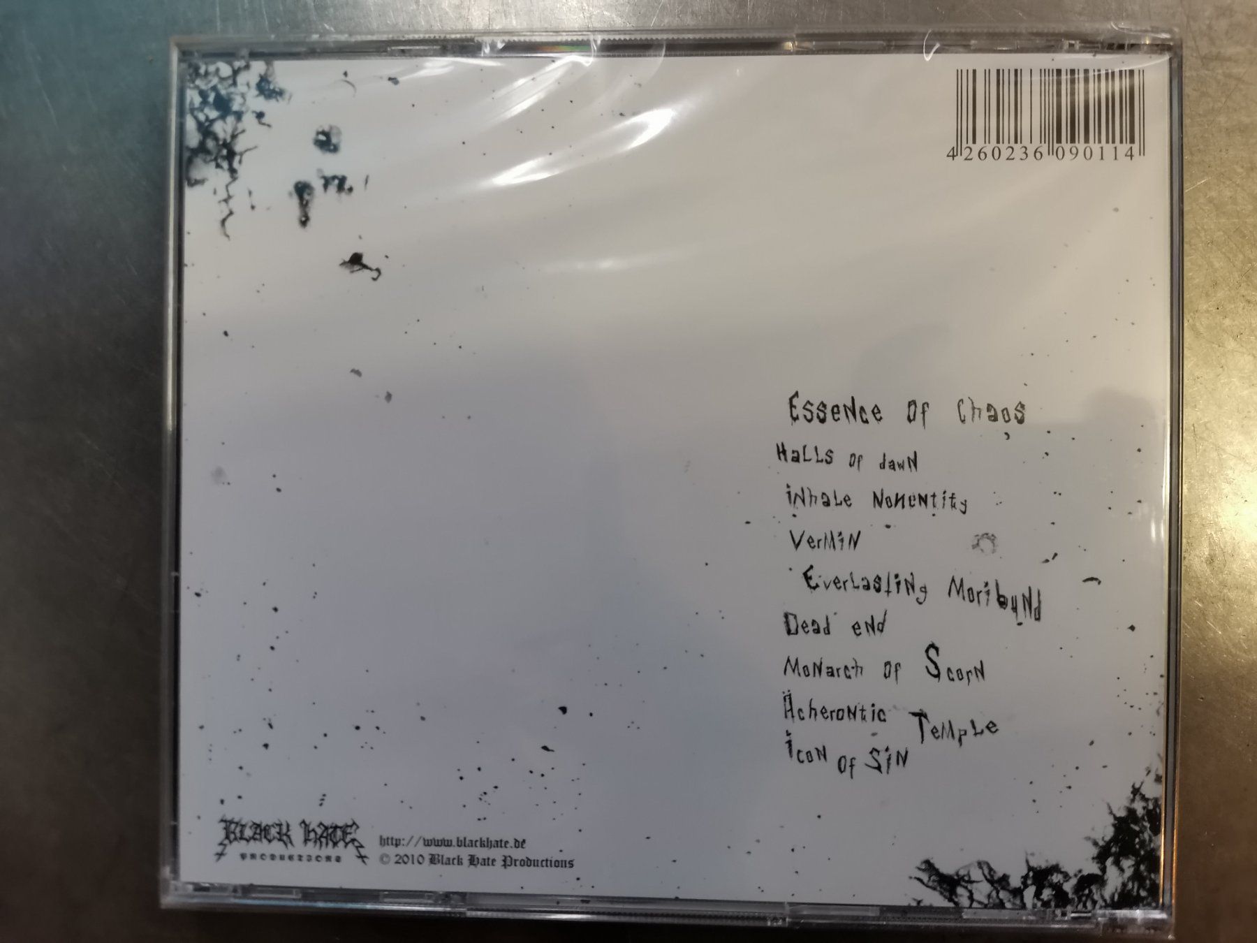 CD: Gräfenstein  Skull Baptism Black Metal CD – Nuovo e nell'imballaggio originale da Zofingen venduto da noise123 1