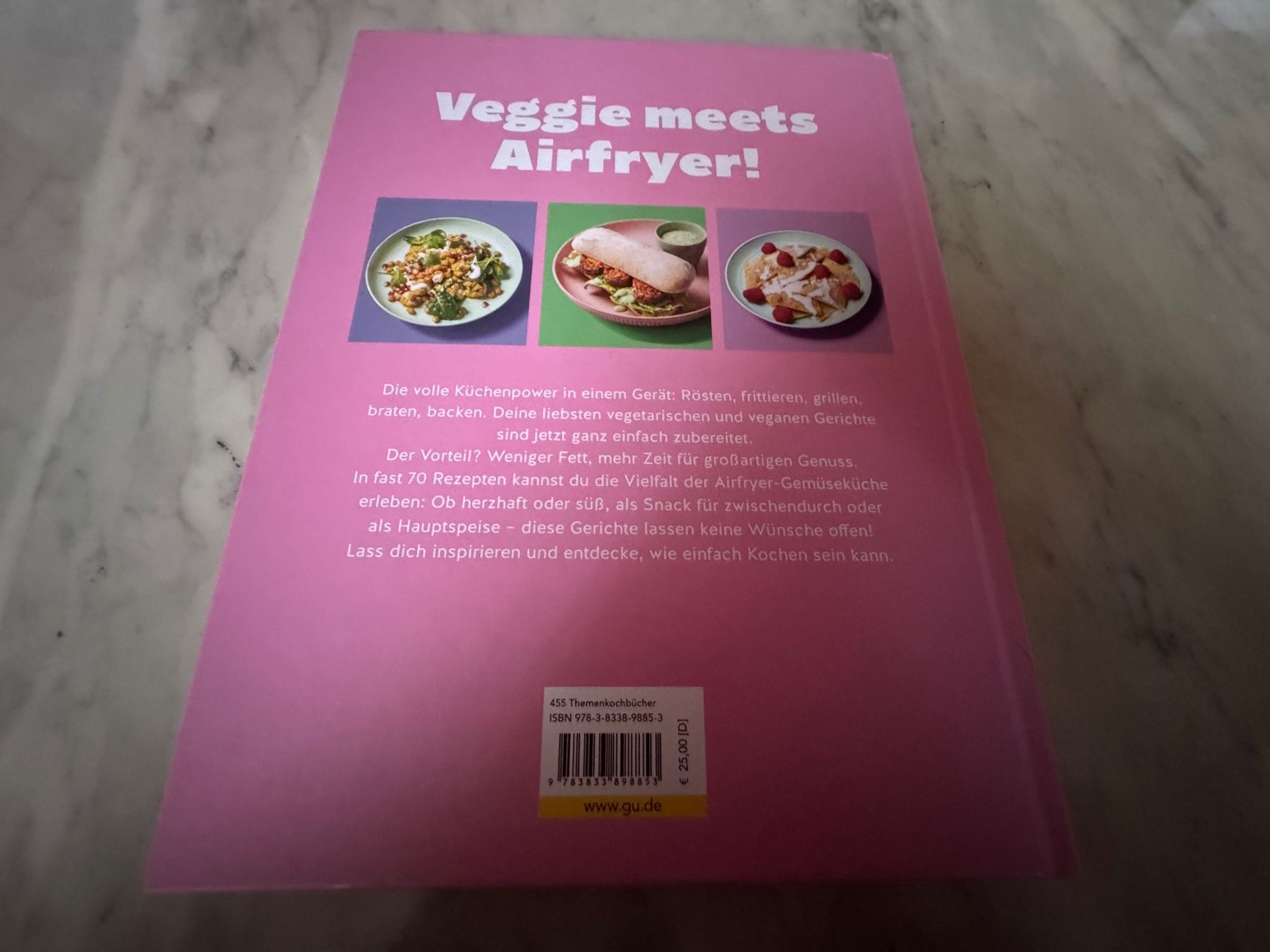 Libri: AIR FRYER VEGETARISCH – Nuovo (secondo la descrizione) da hägendorf venduto da twilightprincess 1
