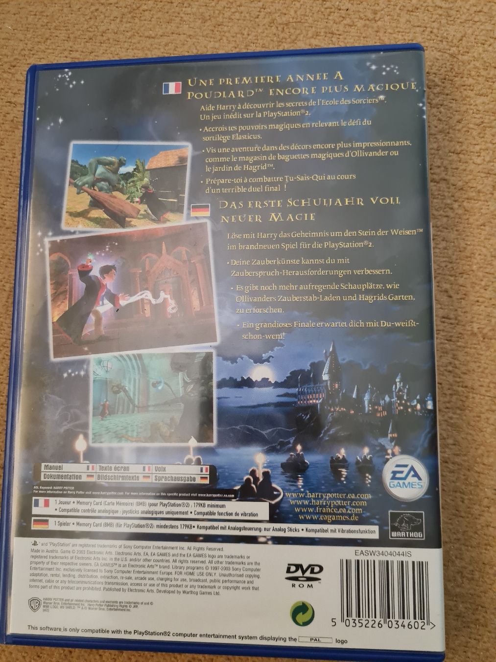Sony Spiele: Harry Potter Philosopher Stone PS2 Spiel wie neu – Neu (gemäss Beschreibung) aus Münsingen von Cuci31 3
