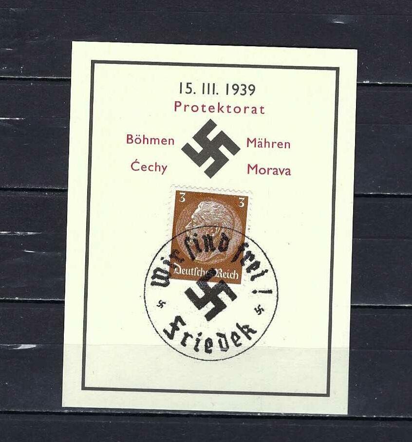 Alle Briefmarken: WKII Protektorat 1939 – Gebraucht aus Altstätten SG von euro010
