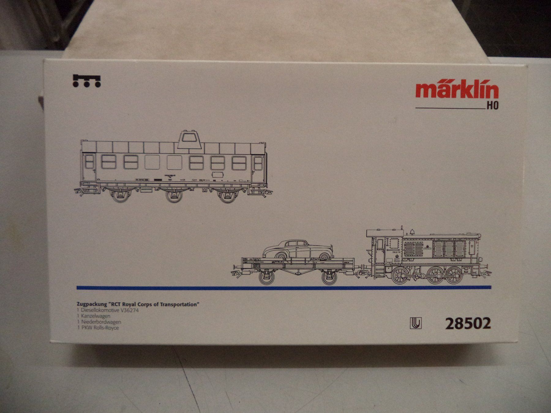 Märklin Modelleisenbahnen: Märklin Zugpackung HO Nr.28502 – Neu und originalverpackt aus Rieden AG von Wirth03 4