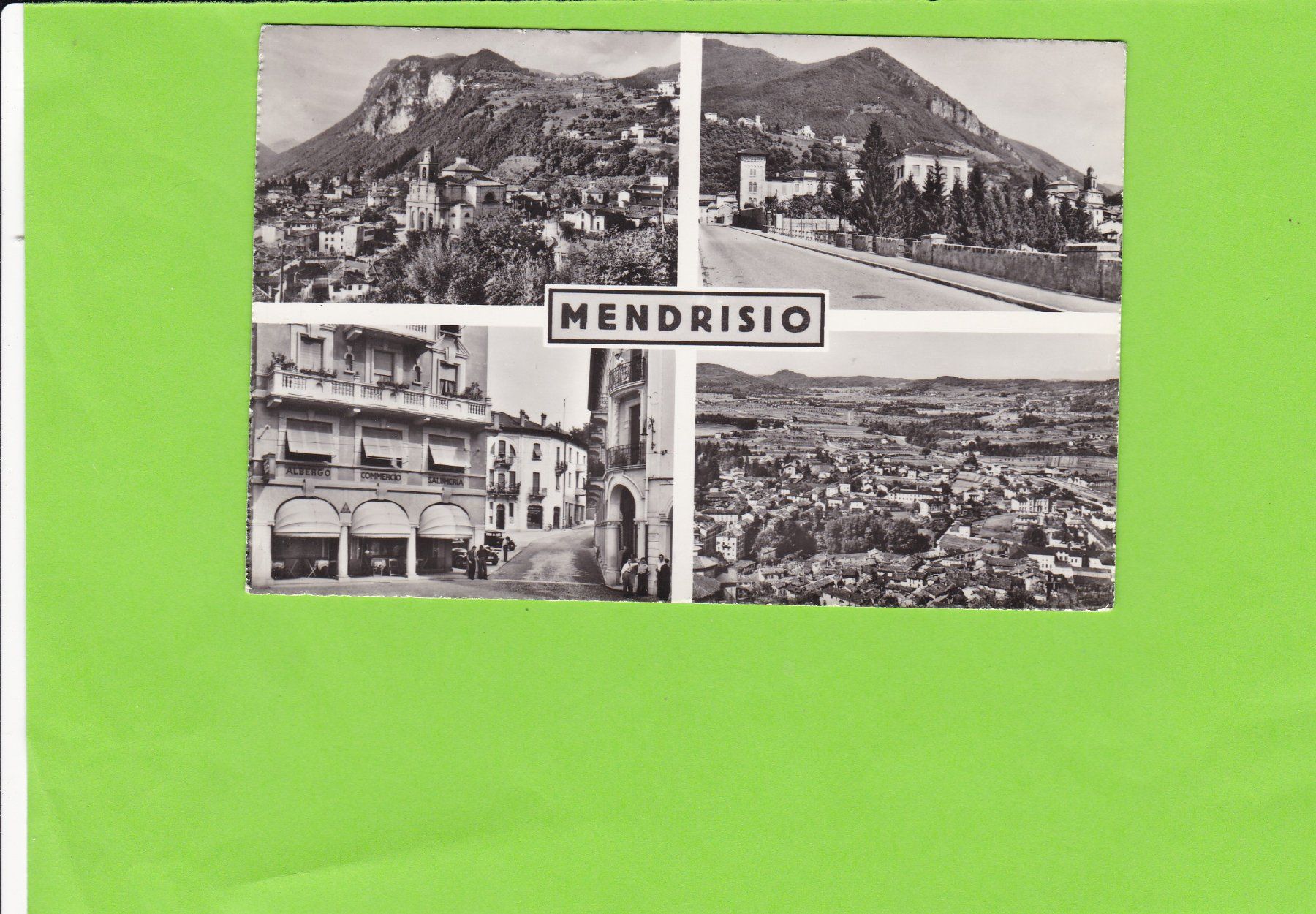 Cartoline postali: Mendrisio – Usato da St. Peterzell venduto da neckertal