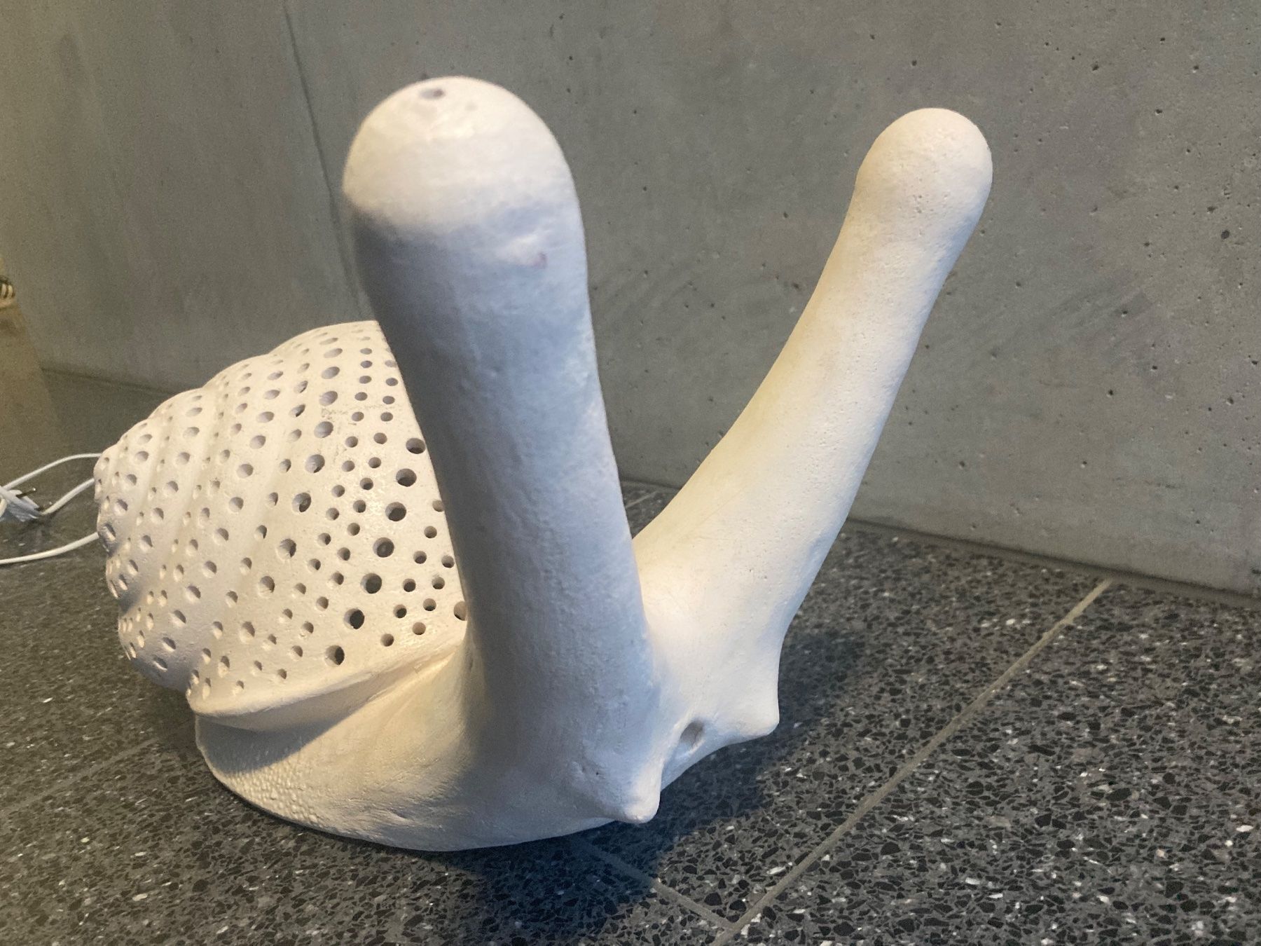 Lampade: grosse Keramik Schnecke Lampe, wunderschön, – Usato da Zürich venduto da Idbiw 6