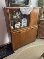 Original Vintage Vitrinenschrank 50er/60er Jahre