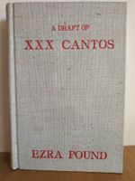 EZRA POUND - XXX CANTOS - 1930  (rarità)