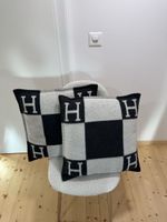 Hermes Avalon Kissen Grau/Anthrazit