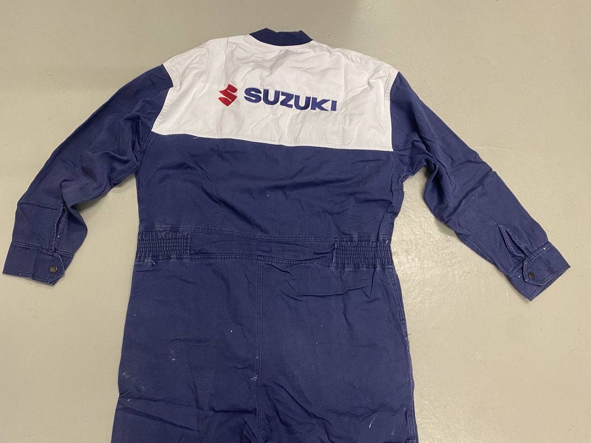 Completi: Arbeitsoverall Suzuki - Grösse 56/58 mit Flecken – Difettoso da Unterterzen venduto da bac_287t 5