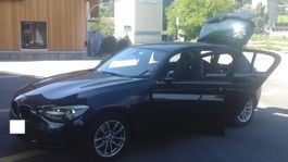 BMW 116i, 136 PS, schwarz, Erstzl. 04/2015