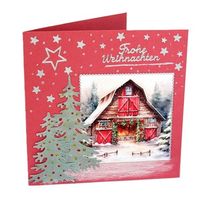 Karte "Frohe Weihnachten"