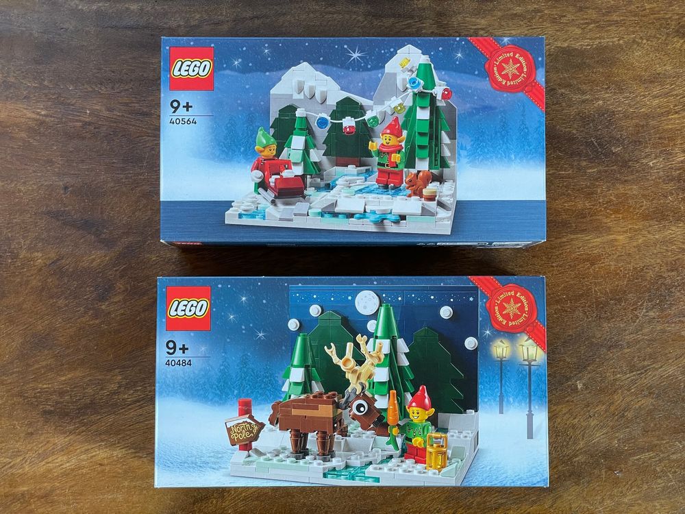 Lego Kit di costruzioni: Lego 40484 Santa's Front Yard +40564 Winter Elves NEW&SEALED – Nuovo e nell'imballaggio originale da Lausanne venduto da Cydre