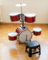 Kinder Schlagzeug rot gebraucht inkl. Hocker