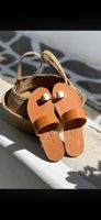 Isapera Myconos leather strap sandales handmade