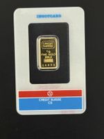 Goldbarren 1g Credit Suisse