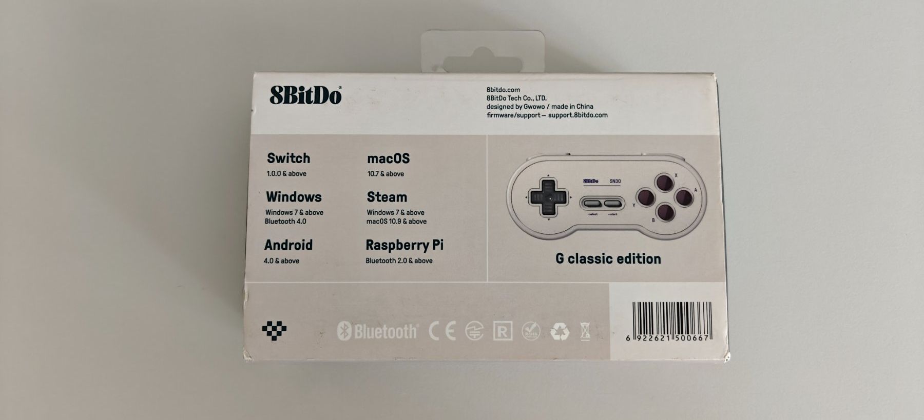 8BitDO Controller: 8BitDo SN30 Bluetooth Gamepad Switch / PC / Android Neu OVP – Neu (gemäss Beschreibung) aus Kleinandelfingen von RetroDomi 1