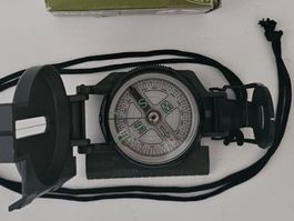 Gepflegter TFA Feldkompass Marschkompass mit Original Box!