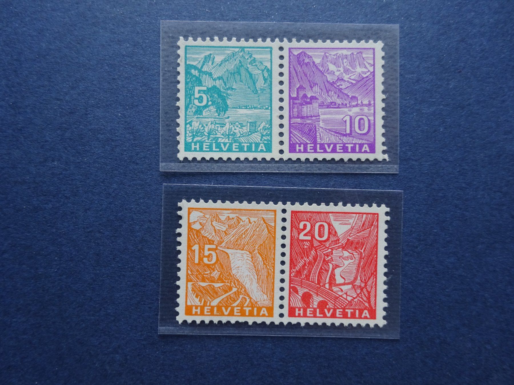 Tous les timbres: 1934 W1 Nabablockausschnitte postfrisch** – D'occasion à Appenzell-Steinegg par adi1975 3
