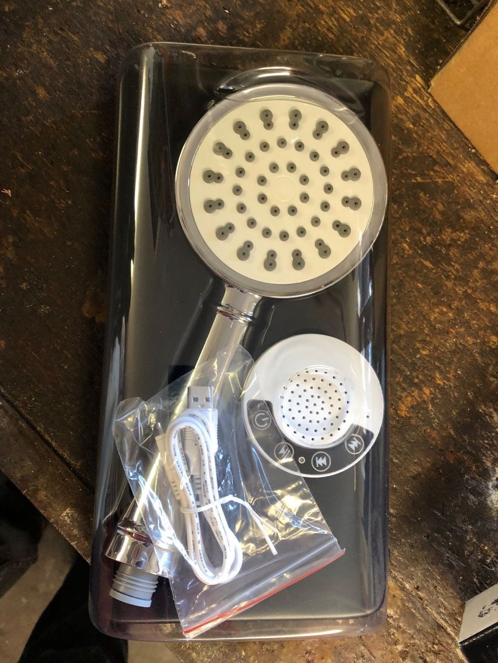 Soffioni doccia: Duschbrause music bluetooth – Nuovo e nell'imballaggio originale da Niederrohrdorf venduto da ledergerber 3