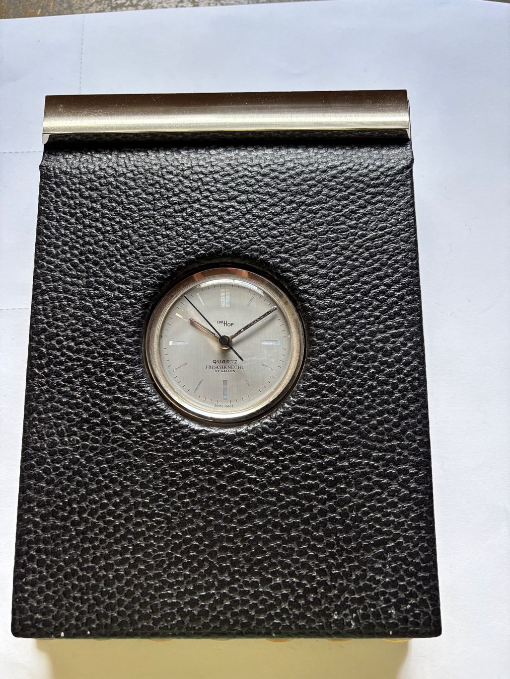 Imhof Orologi: Imhof  Tischkalender  " Neu " – Difettoso da Gonten venduto da luegemol