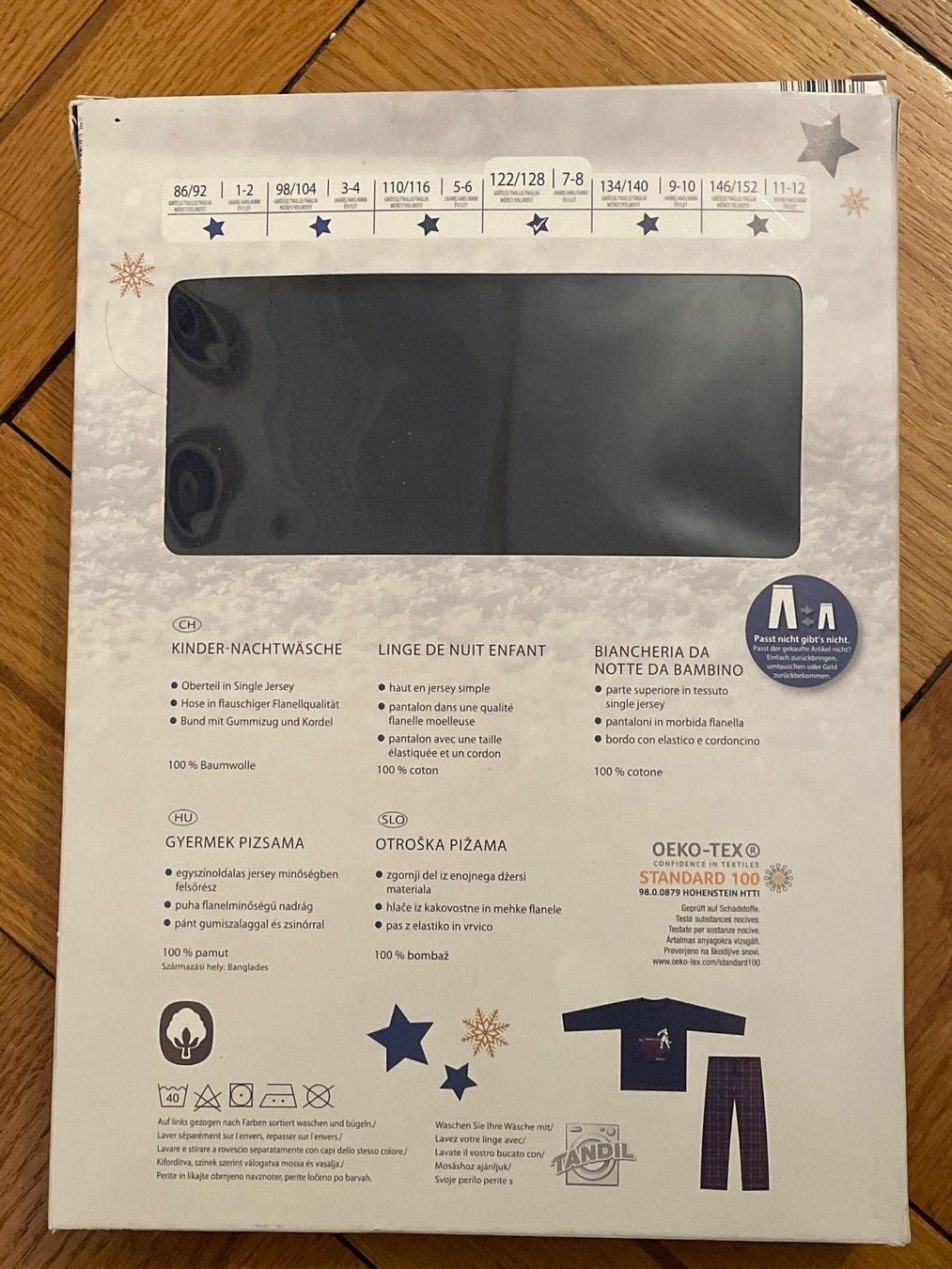 Tchibo Pigiama & Simili: Jungen Pyjama Gr. 122/128 NEU – Nuovo e nell'imballaggio originale da Genève venduto da Livsonman 4