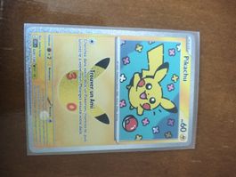 Pikachu 30ans N°7/30 Neuf FR