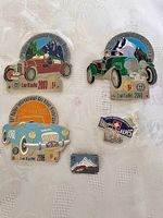 Série de plaques calandre Rallye international des Alpes