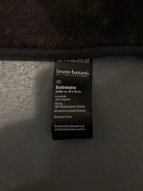 Tappetini fitness: Bruno Banani Badematte Neu – Nuovo e nell'imballaggio originale da St. Margrethen SG venduto da sy_ck 2