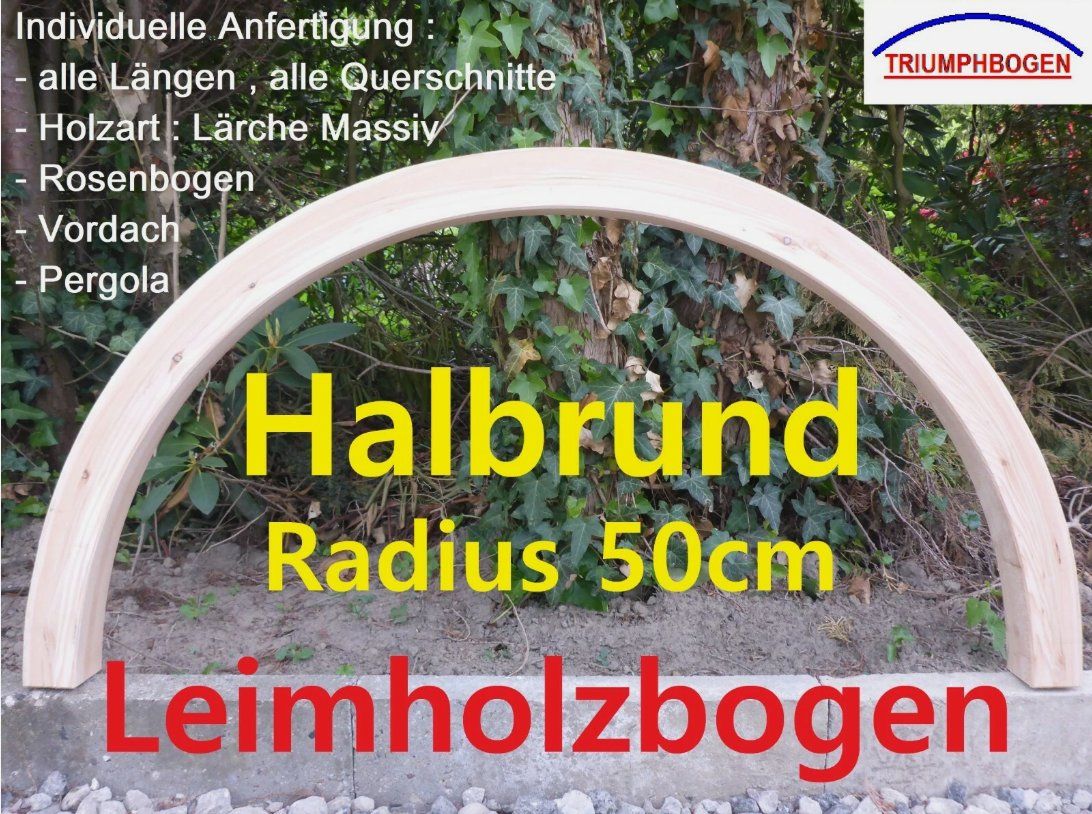 Articoli in legno: Holzbogen / Rosenbogen / Halbbogen / Leimholzbogen – Nuovo e nell'imballaggio originale da Aesch BL venduto da M.Cueni