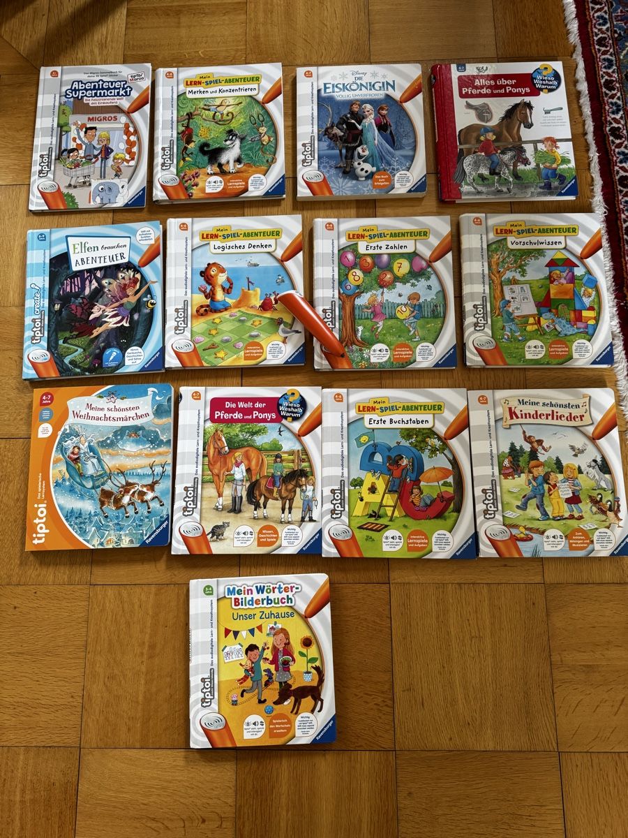 Audiolibri: Tiptoi Starter-Set con libri e penna-divertimento assicurato – Usato da Aarau venduto da mrus01
