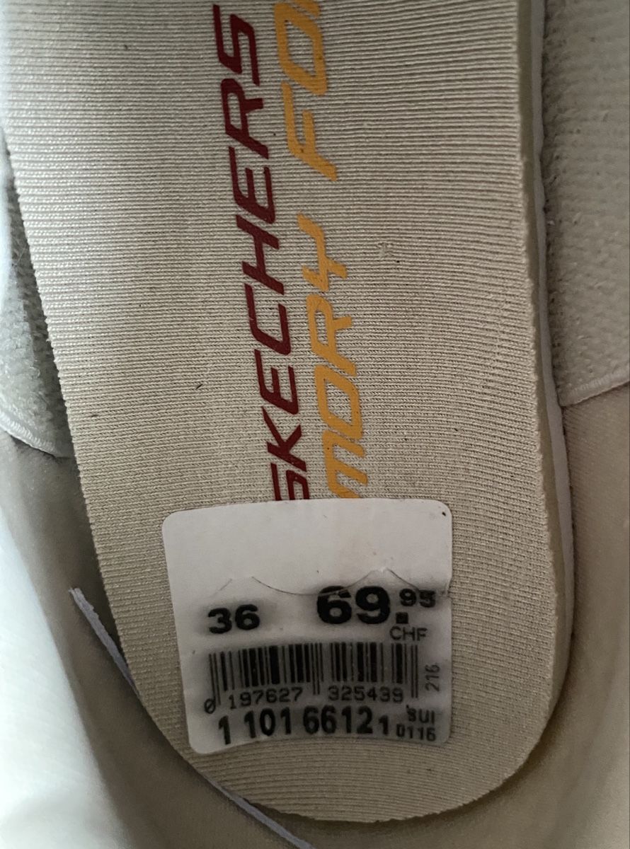 Skechers Scarpe da donna: Skechers Memory Foam Gr. 36 beige – Nuovo (secondo la descrizione) da Hünibach venduto da nadalila 5