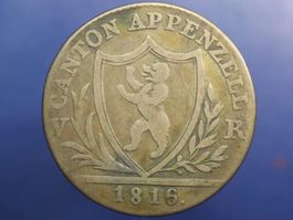 Appenzell: 1 Batzen 1816