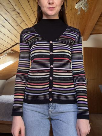 Cardigan Missoni Multicolore – Taille S/M – Made in Italy