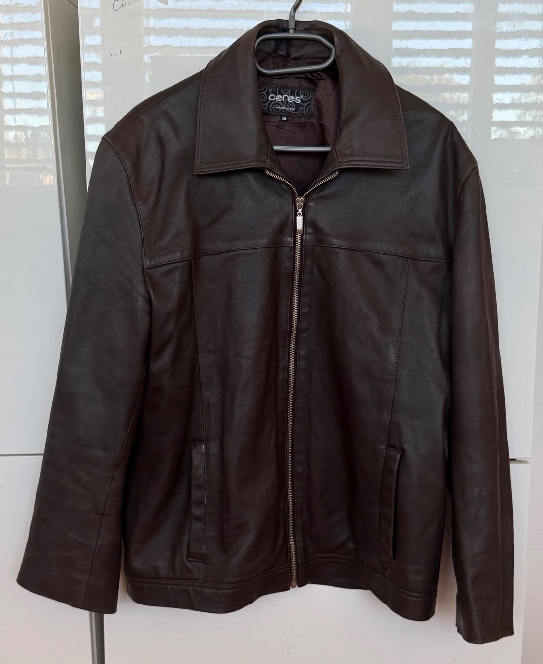 Jacken: Ceres Lederjacke braun Gr. 50 – Gebraucht aus Kilchberg ZH von KellerCI