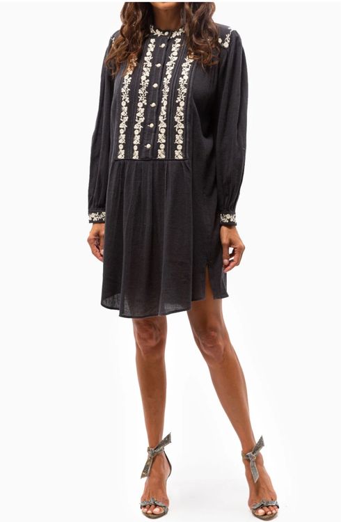 Robe Isabel Marant Étoile En Coton Gris Chiné - Taille 2 (38FR) - Neuve Avec étiquettes
