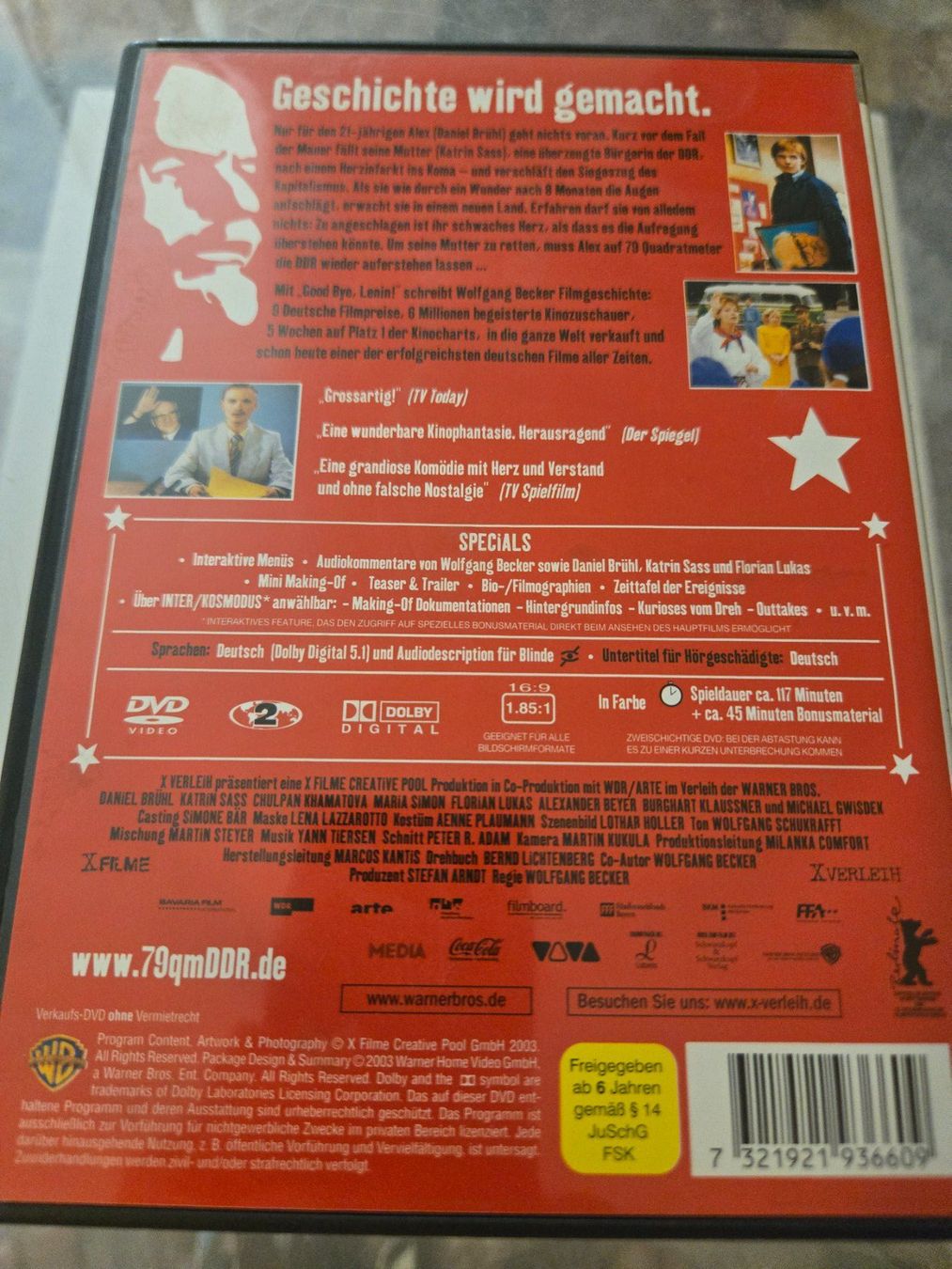 Tutti i DVDs: Good Bye Lenin! DVD – Usato da Bussigny venduto da Kfdlt 1