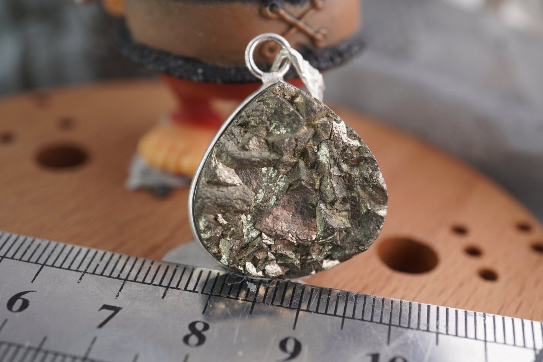 Minerali & Pietre curative: Pyrit Anhänger Edel     Ab 1.-  Rausverkauf – Nuovo e nell'imballaggio originale da Eschenbach SG venduto da topstone 2